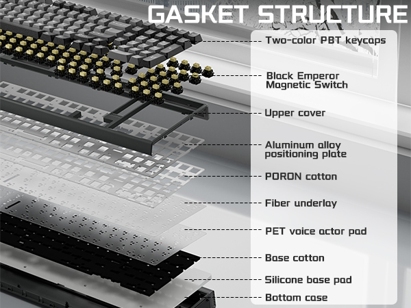 black wired gaming mechanical keyboard