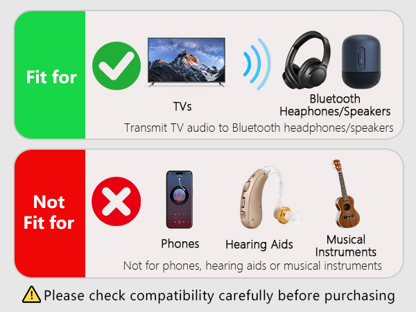 1Mii B06T6 only Bluetooth pair with Bluetooth headphones and speakers