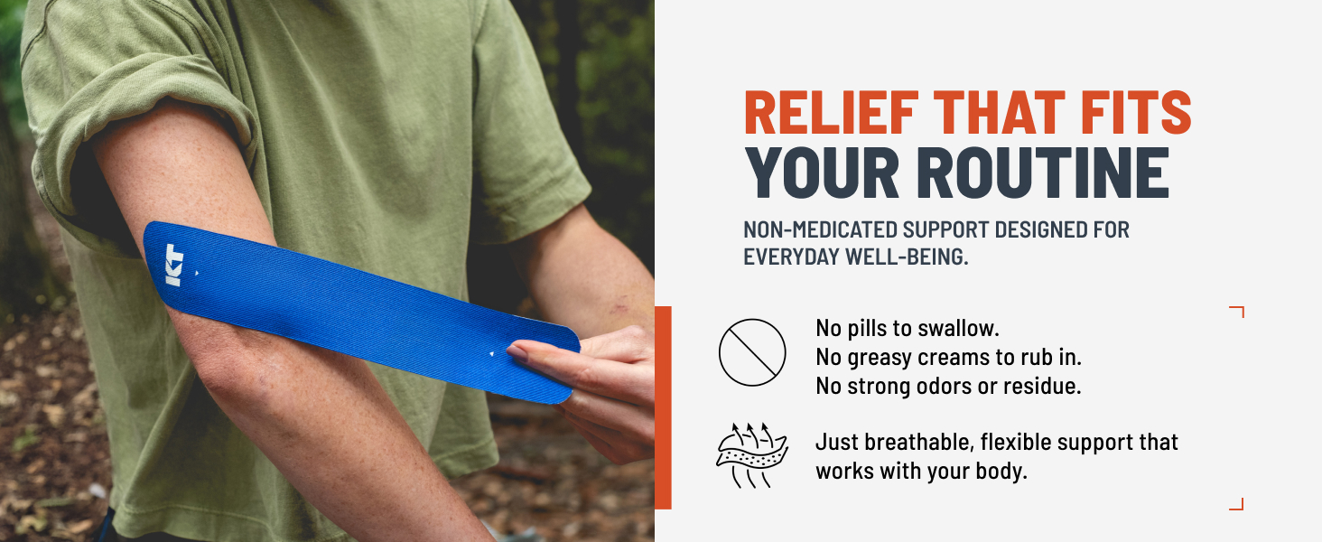 Relief That Fits Your Routine—no pills, greasy creams, strong odors, or residue