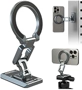 MOSENVKA Dual Magnetic Phone Holder for iPhone 16 15 14 13 12 Pro Max Plus Series Magsafe Phone M...