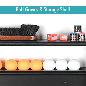 Ball Groves & Storage Shelf