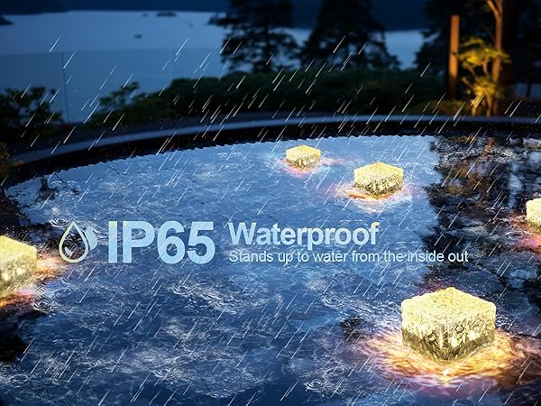 Solar Brick Lights