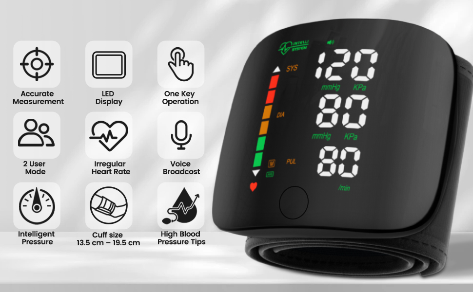 wrist blood pressure machine