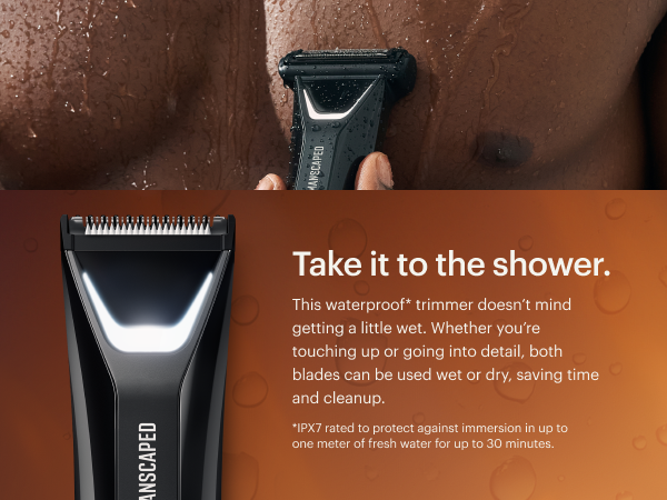 manscaped lawn mower groin body hair trimmer clipper foil travel