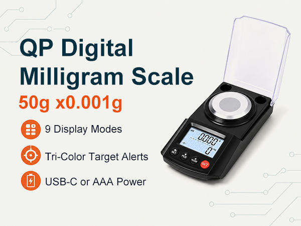 QP 50 milligrams Scale,Reloading Scale