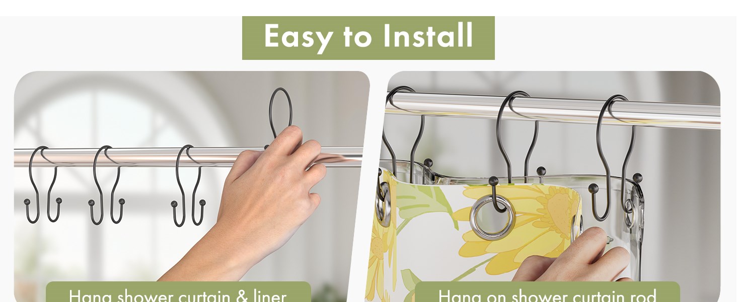 shower rings for curtain rust proof shower curtain hooks metal shower curtain rings bathroom