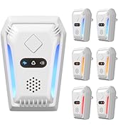 Qabbiaxsaz 2026 Upgraded Ultrasonic Pest Repeller Indoor Plug in, 6-Pack Electronic Rodent Repell...