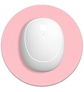 Dapesuom Small Mouse Pad, 6 x 6 Inch Thick Rubber Premium-Textured Non-Slip Portable & Washable R...