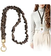 Glyven Scrunchie Lanyard for ID Badges