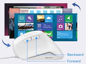 vertical ergonomic mouse wired