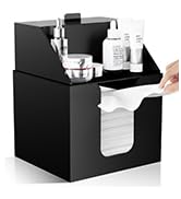 TAINESS Disposable Facial Towels Storage Box Compatible with Clean Skin Club Clean Towel XL - Cot...