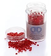 Diamond Dotz 2.8MM 12G Cylinder Bright Red - Freestyle Diamond Painting Beads, Diamond Art Beads,...