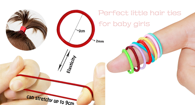baby hair ties