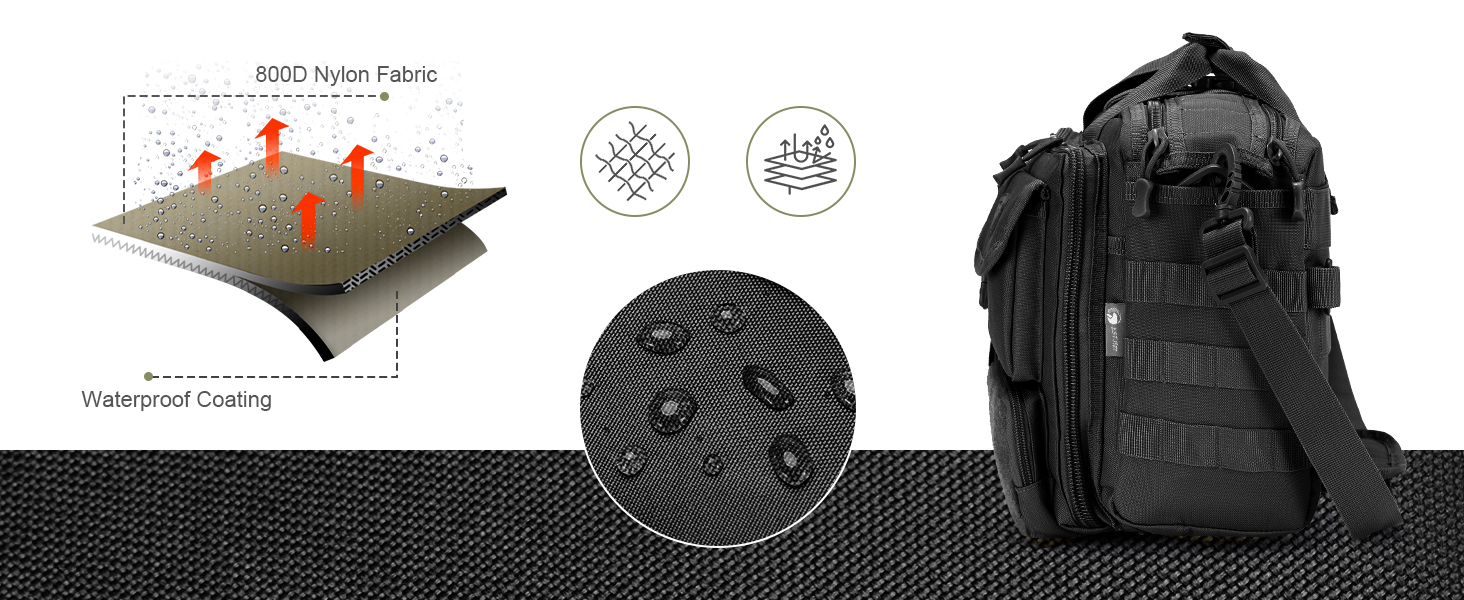 Stypos Tactical Messenger Bag