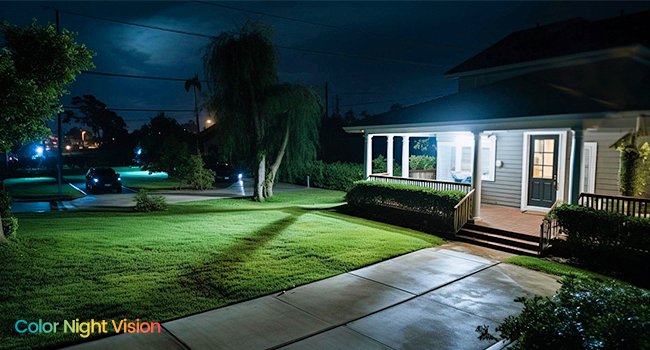 color night security camera, color night surveillance, color night wifi camera, wifi camera