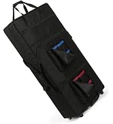 Play Platoon Cornhole Board Carrying Case with Wheels - Regulation Rolling Carry Bag for Two 4' x...
