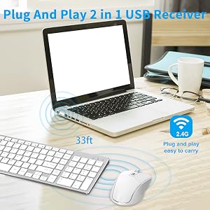 Wireless Keyboard and Mouse
