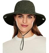 Waterproof Bucket Rain Hat for Women Wide Brim Summer UPF50+ Cowboy Sun Hat Men Foldable Soft Flo...