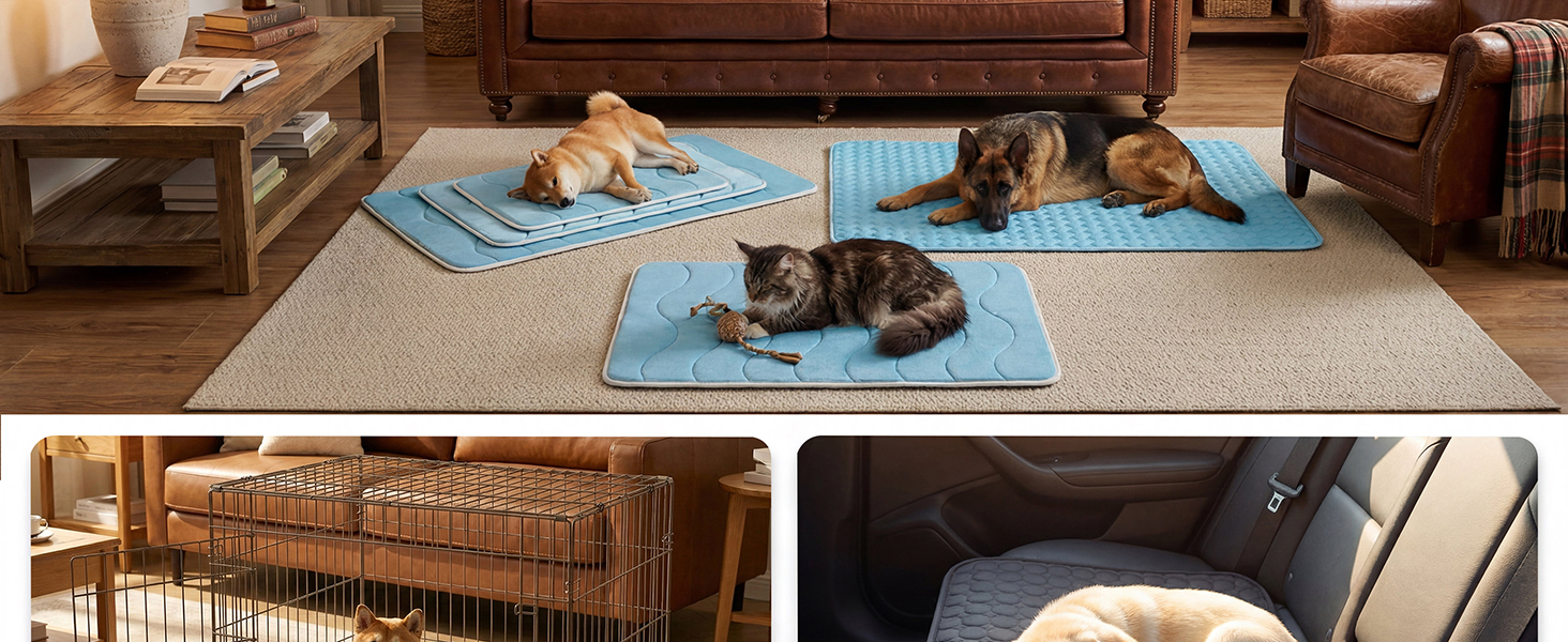 Summer Cooling Mat & Sleeping Pad- Water Absorption Top