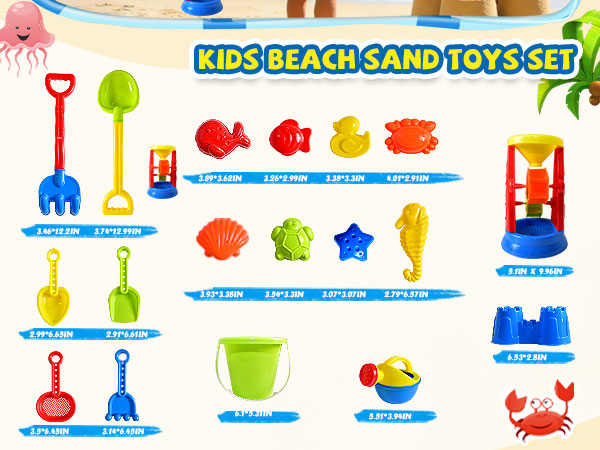 sand toys for kids ages 4-8