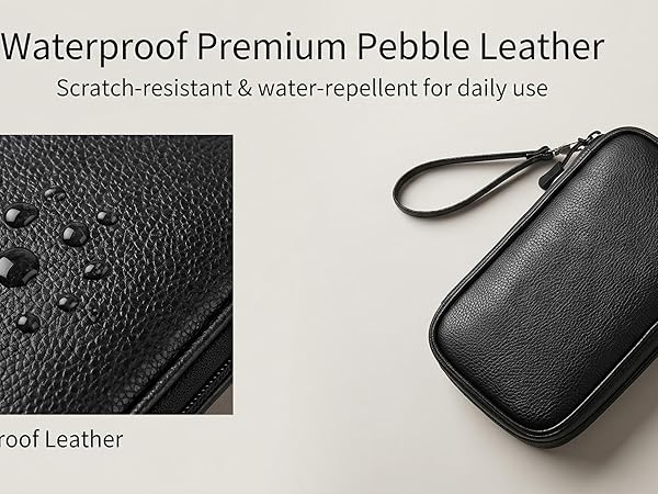 waterproof leather