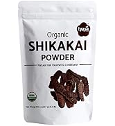 Iyasa Holistics Organic Shikakai Powder, Acacia Concinna, Natural Hair Cleanser and Shampoo, DIY ...