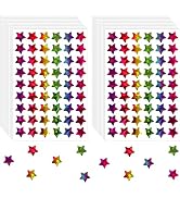 1620 Holographic Rainbow Star Stickers for Kids Reward, Behavior Chart, Student Planner and Schoo...