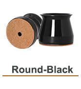 24 Pcs Chair Leg Floor Protectors for Hardwood Floors Silicone Covers to Protect Wood Tile Floors...