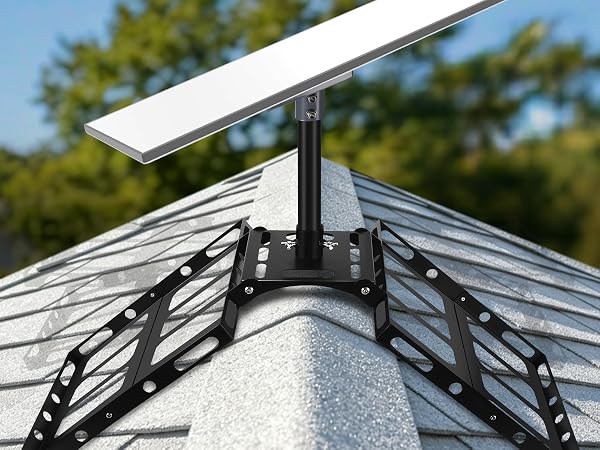Gen 3 Roof Mount for Starlink, Adjustable Starlink Roof Mount, No Drilling Required Starlink Stan...