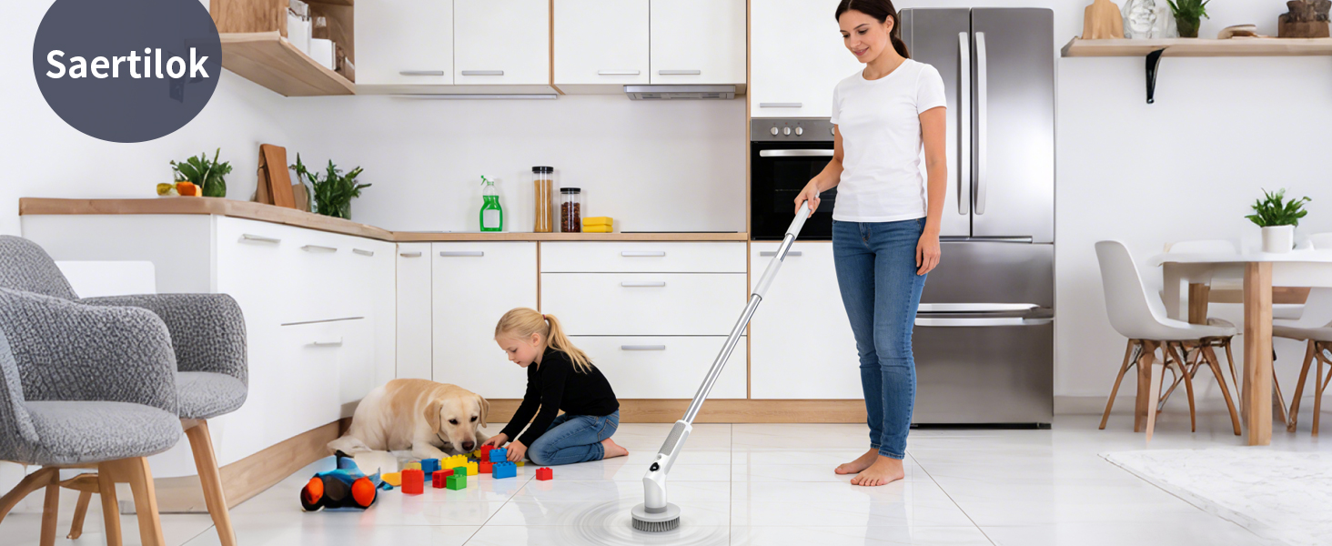 electric spin scrubber cordless