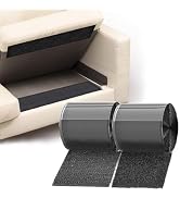 TEUVO 11cm(4.3") X 6M(19.7FT) Non Slip Couch Cushion Grips Holders Mattress Pads Strips Keep Matt...