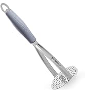 Joyoldelf Heavy Duty Stainless Steel Potato Masher, Professional Integrated Masher Kitchen Tool &...