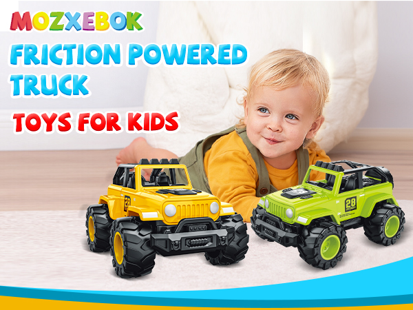 FRICTION POWERED TRUCK TOYS FOR KIDS