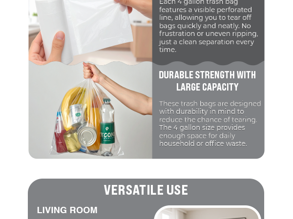 kitchen trash bags