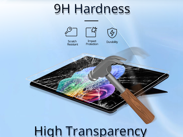 Microsoft Surface Laptop 13 Screen Protector – High Transparency and Smooth Touch