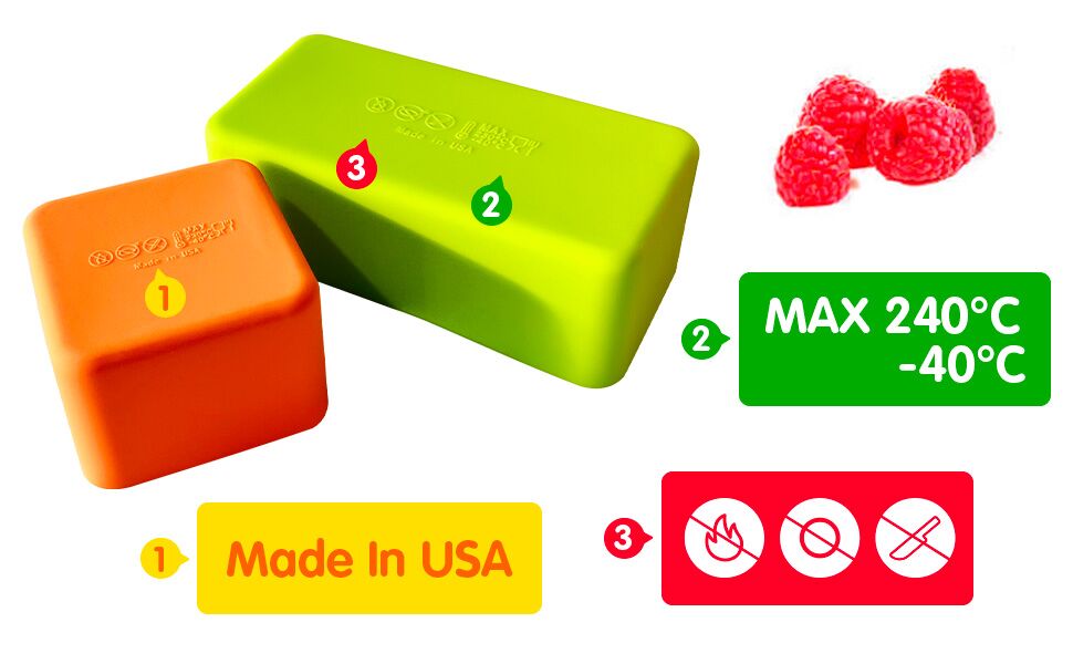 Silicone Bento Lunch Box Dividers