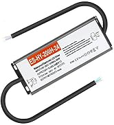 LightingWill 24V200W Waterproof IP68 LED Power Supply Driver Transformer 100-260V for Outdoor Use