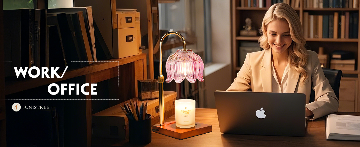 Candle Warmer Lamp with Timer Dimmable