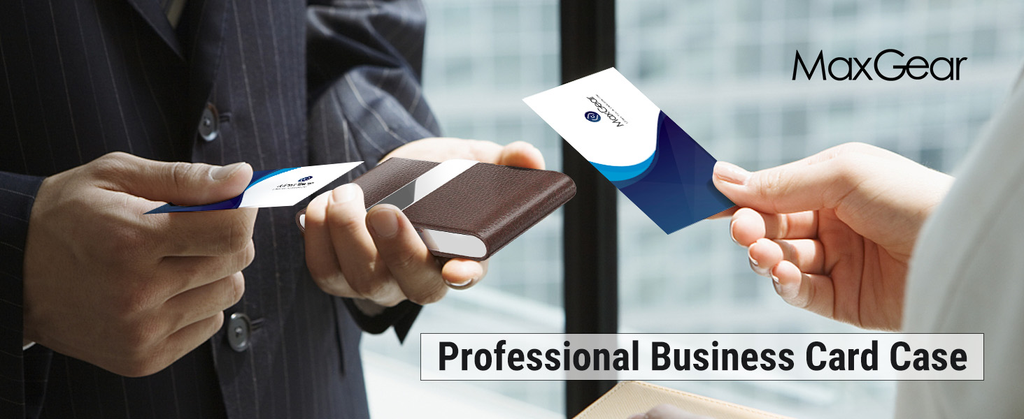 PU Leather Business Card Case