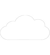 Dapesuom Large Cloud Gaming Mouse Pad, Extended Mouse Mat with Stitched Edges, Full Size Keyboard...
