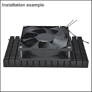 Large Heat sink 150x93x15 mm