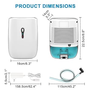 portable mini dehumidifier