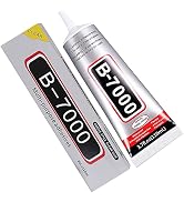 3.7oz B7000 Rhinestone Clear Glue for Jewelry Making, 110 ml Multipurpose Adhesive Jewlery Glue f...
