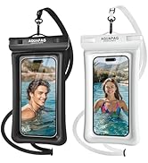NEPHI IPX8 Floating Waterproof Phone Pouch 2 Pack-Up to 8.0",Floating Phone Case for iPhone Andri...