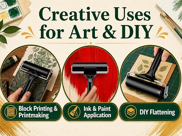 brayer rollers for printmakng