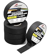 RED WOLF Wire Harness Tape 1 Inch 50 FT High Temp Wiring Loom Harness Self-Adhesive Felt Cloth El...