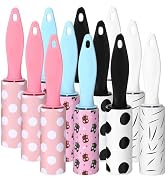 Mini Lint Roller, Lint Roller for Travel Size Sticky Removing Tool House Essentials for Pet Hair ...