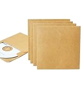 25 Pcs CD DVD Sleeves Retro Brown Kraft Paper CD DVD Sleeves Envelopes Cardboard Storage Cases Ho...
