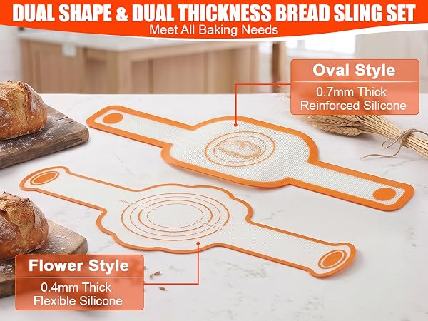 silicone sourdough bread sling