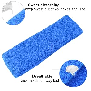 sweet absorbing headbands